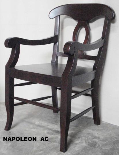 Napoleon Dining Armchair Baliette, Napoleon Dining Chairs With Arms